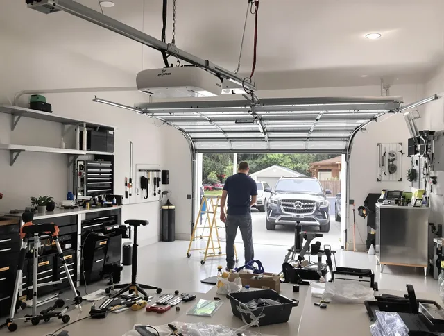 Garage door opener installation by Hamden Garage Door Repair in Hamden